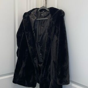 Heavy Weight Faux Fur DKNY Coat